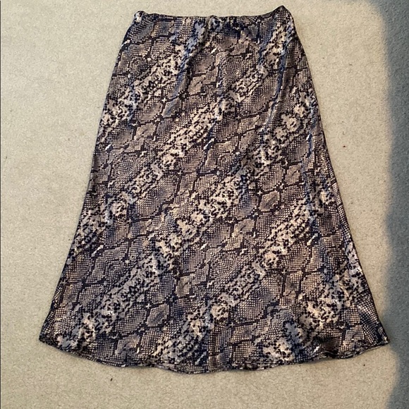Slip skirt In snake print - Picture 1 of 3